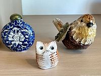 All three items front view