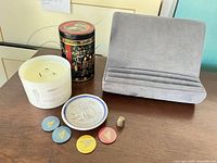 all items together on tabletop