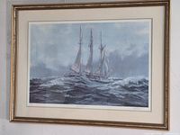 Framed print showing full artwork and frame