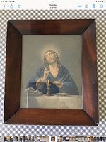 Framed print showing full item