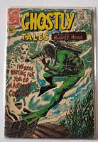 Front cover of Ghostly Tales comic showing title, publisher and issue details