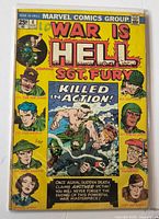 Front cover of War Is Hell #8 comic book