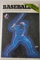 Front cover showing Expos batter artwork, title, volume, issue, price