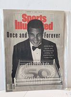 Front cover of Sports Illustrated January 14 1992 issue showing Muhammad Ali