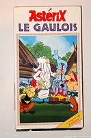 Front of Astérix Le Gaulois VHS sleeve