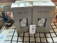 Two GlucksteinHome Classics boxed wine glass sets front view