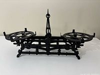 Full frontal view of balance scale showing overall form and condition