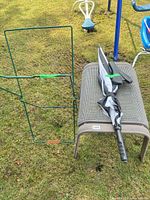 All three items together on lawn