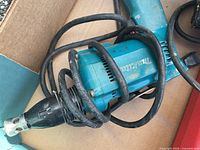 Makita die grinder with cord coiled