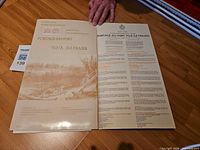 Cover sheet and legend of Canadian Hydrographic Service chart