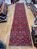 Full view of entire runner showing design and length