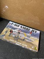 Front of sealed Revell F-86F Sabre Jet model kit box