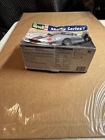 Boxed Revell Shelby Series 1 model kit on table