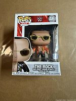 Front of boxed Funko Pop! showing figure and graphics