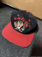 Front view showing embroidery and colour scheme