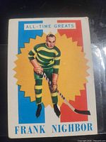 Full front view of Frank Nighbor card