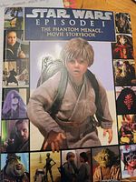 Front cover showing title, character montage, and Anakin Skywalker image