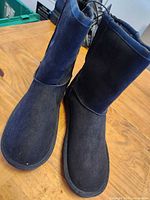 Full view of both boots front and side