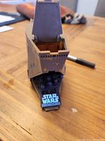 Front view with ramp down showing Star Wars Action Fleet logo