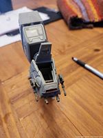 Top view showing cockpit hatch open