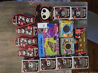 Overview of entire lot on table