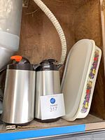 All three items together on shelf