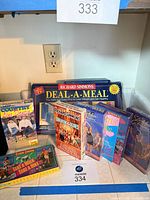 Full lot showing Deal-A-Meal box and all VHS tapes