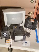 Group shot showing all four items together on table