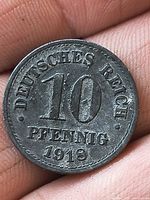 Obverse showing denomination, date and legend