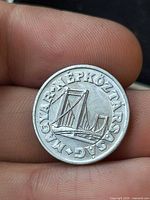 Obverse with bridge and country legend