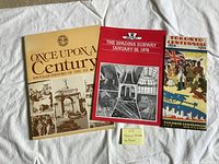 Front covers of the three Toronto history print items