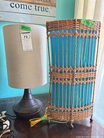 Both lamps side by side for overall view and scale