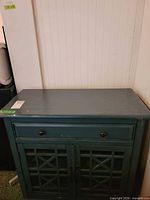 Front view showing entire cabinet