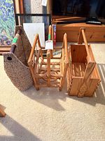 Three storage pieces side by side