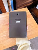 Back view of Samsung Galaxy Tab A SM-T350 tablet