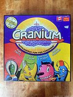 Front of sealed Cranium game box
