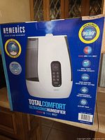 Front of retail box displaying product image and features