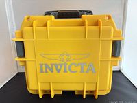 Front view showing Invicta logo, color and latch design