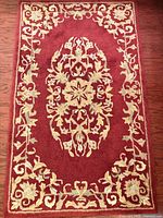 Safavieh Heritage red and beige wool rug, larger size