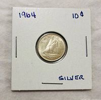 Obverse side in cardboard flip