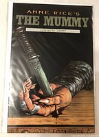 Front cover of bagged Anne Rice comic showing title and artwork