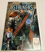 Front cover of Stalkers #1 bagged and boarded