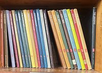 Shelf view showing all 23 Time Life books