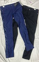 Front view of both pairs showing colors and style