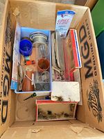 overall box view showing various supplies and organizers