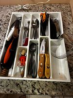 overview of tray and all utensils