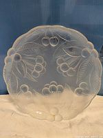 Full view of frosted glass plate