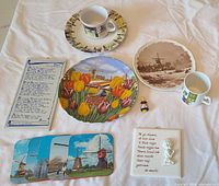 front view showing all Dutch-themed items