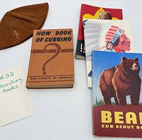 Front view all books and cap