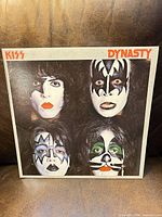 Front cover of Kiss Dynasty LP